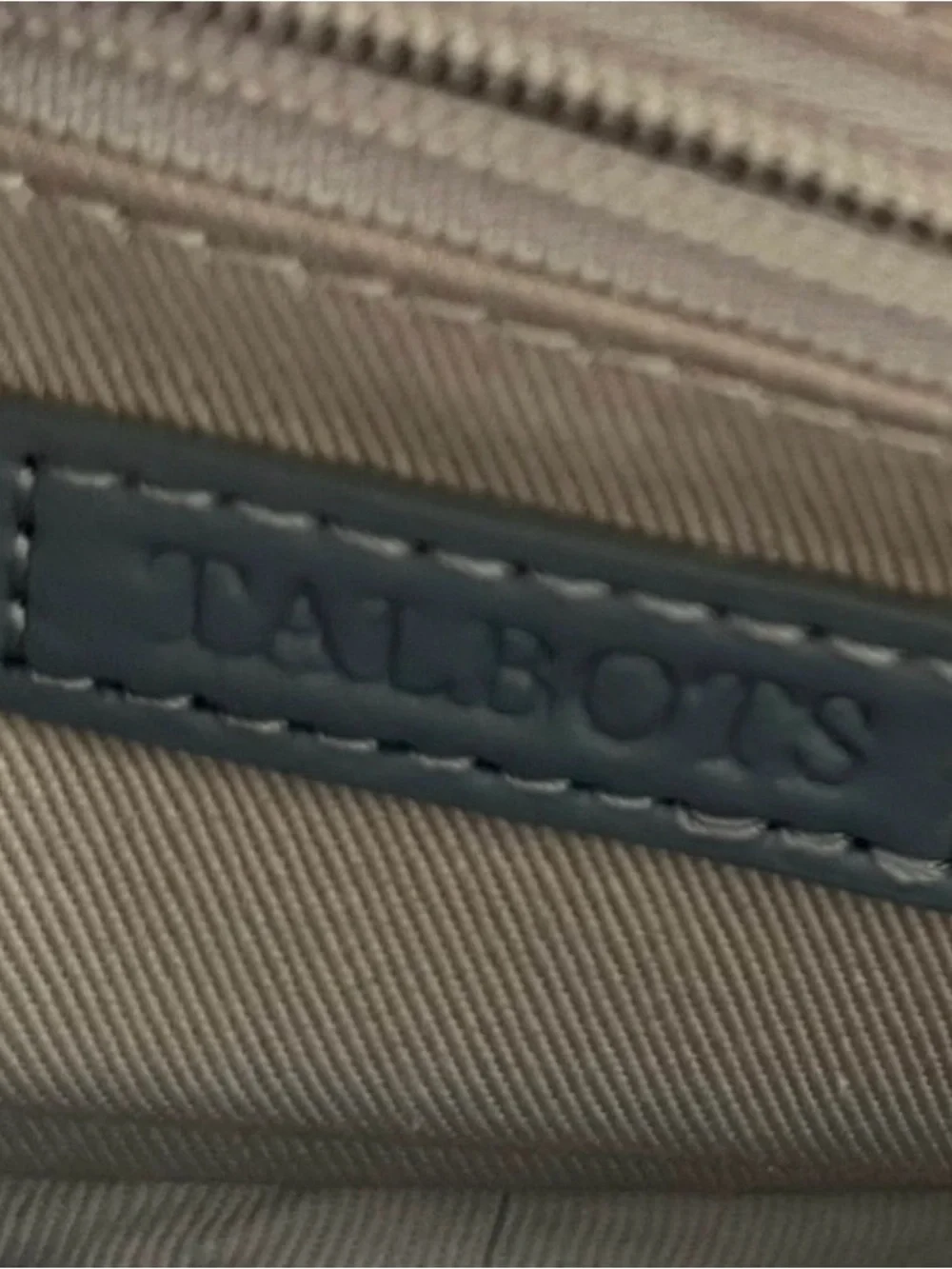 Talbots ~ Gray Crossbody Leather Bag - Picture 6 of 6